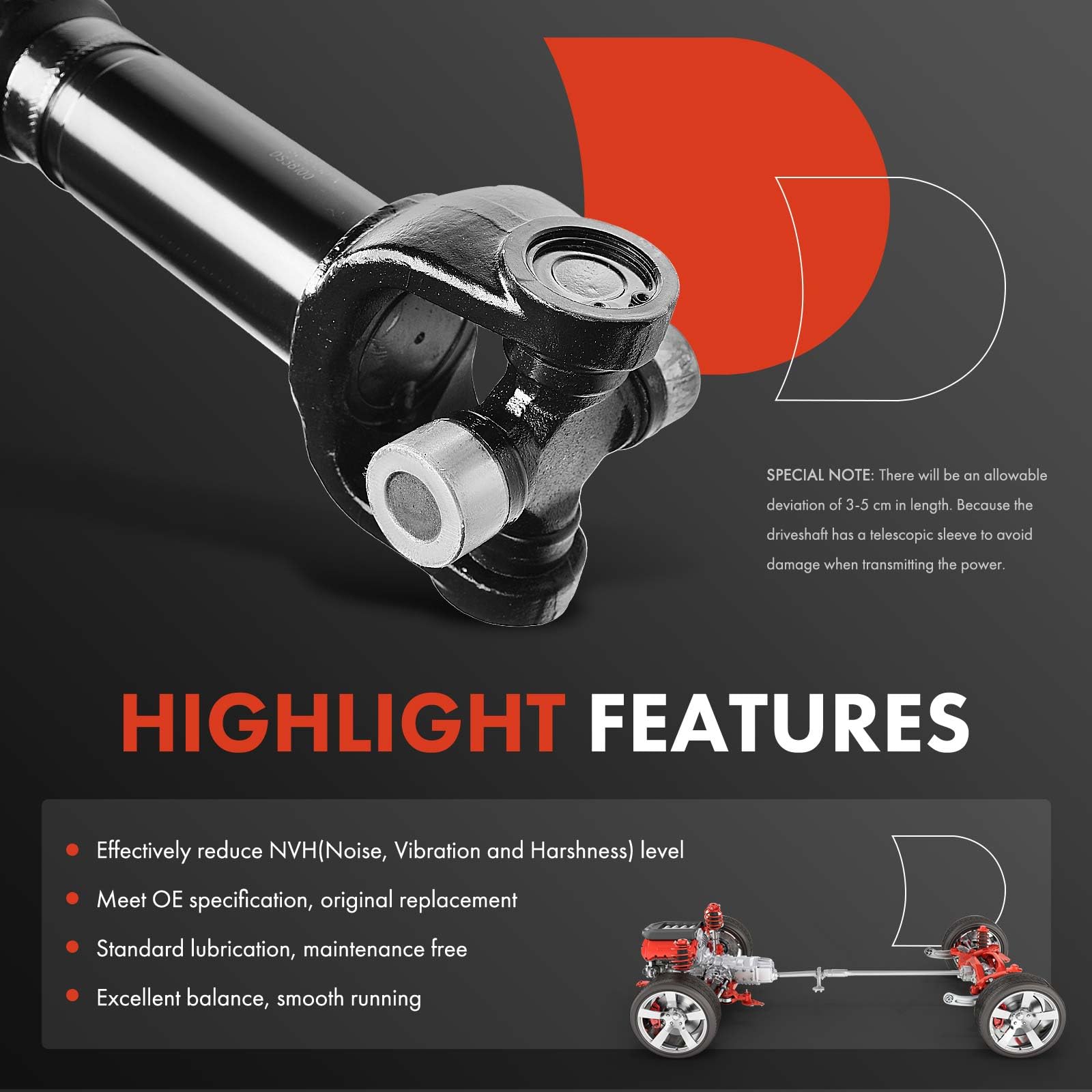ure9taro 様 TrakMotive Rear Passenger Side CV Axle Shaft Assembly for